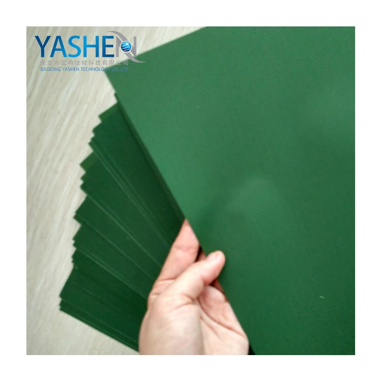 Green Embossed Rigid PVC Film for Christmas Trees Leaves