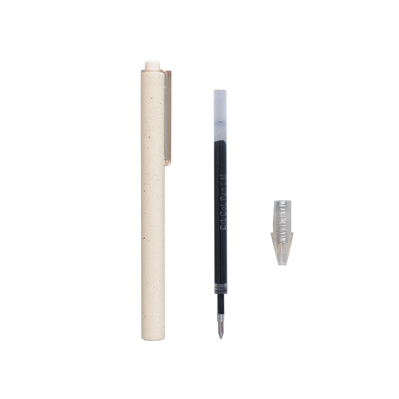 EACAJESS Eco Pen Wheat Straw Eco-friendly Material Ballpoint Pen With Custom Logo Advertising ballpoint pen