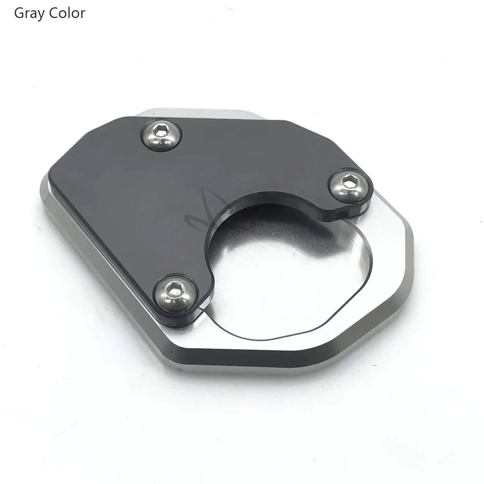 New Motorcycle Parts Aluminum Kick Stand Extension Enlarge Pad For Triumph Trident 660 2021 up