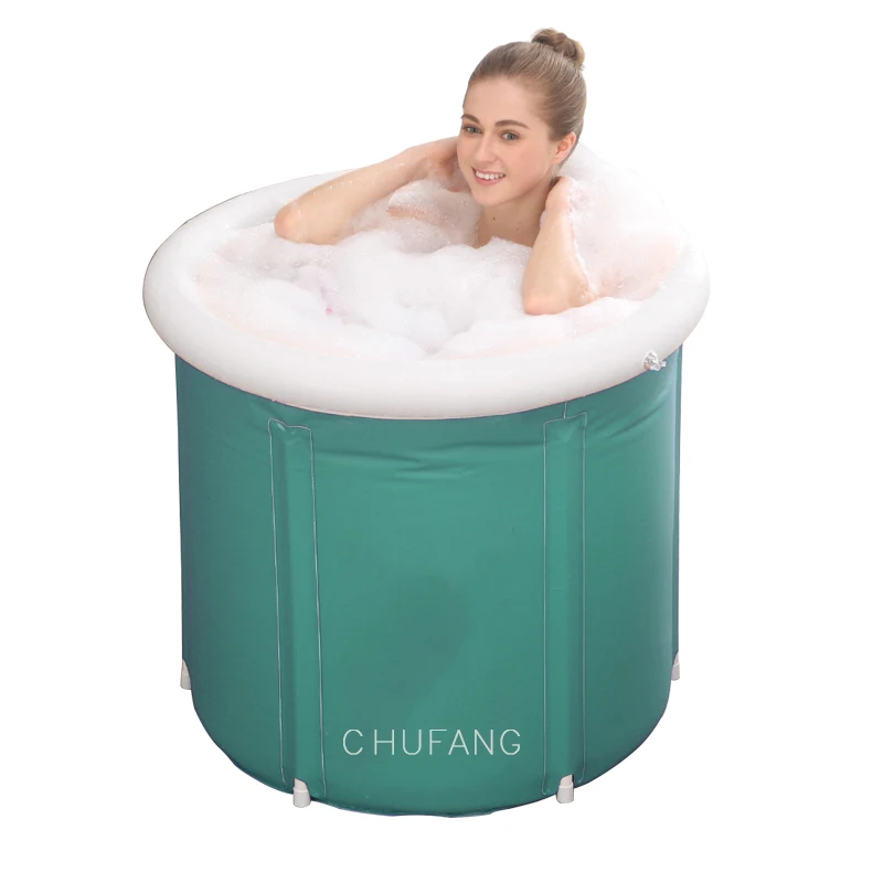 Wholesale PVC Folding Bath Tub For Adults Inflatable Bathtub
