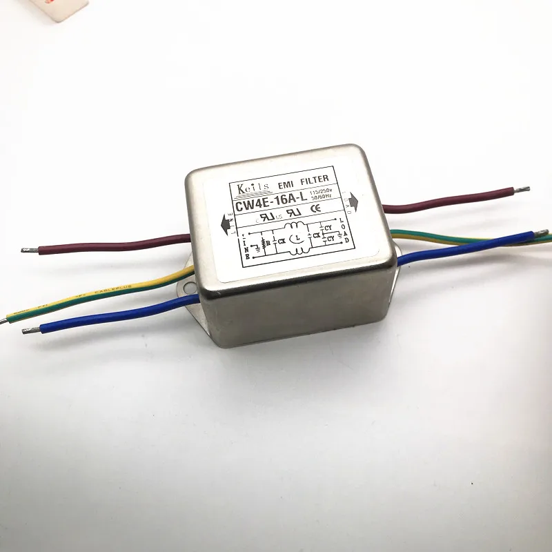 Factory Sale Various Widely Used CW4E-L High Power Resistance Cartridge Ac Power Filter