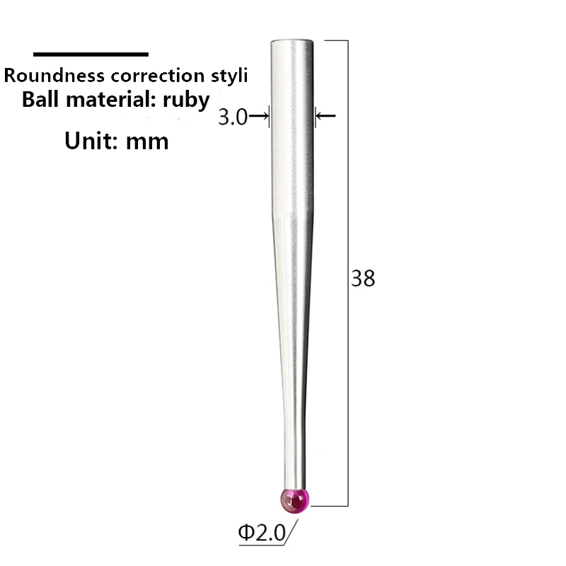 Altimeter Stylus High Precision Ruby Concentric Probe Carbide Ball Eccentric Ball Stylus