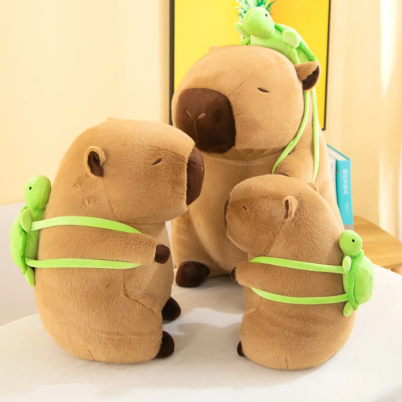 Новая фигурка Capibala плюшевая игрушка Capybara рюкзак милые детские подарки оптовая продажа от фабрики