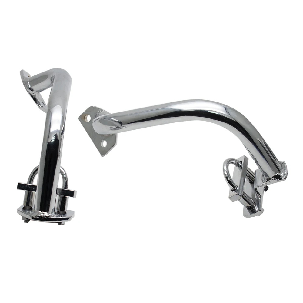 RACEPRO Motorcycle L & R Chrome Highway Engine Guard Crash Protector Bar For Yamaha XJR 1200 1300