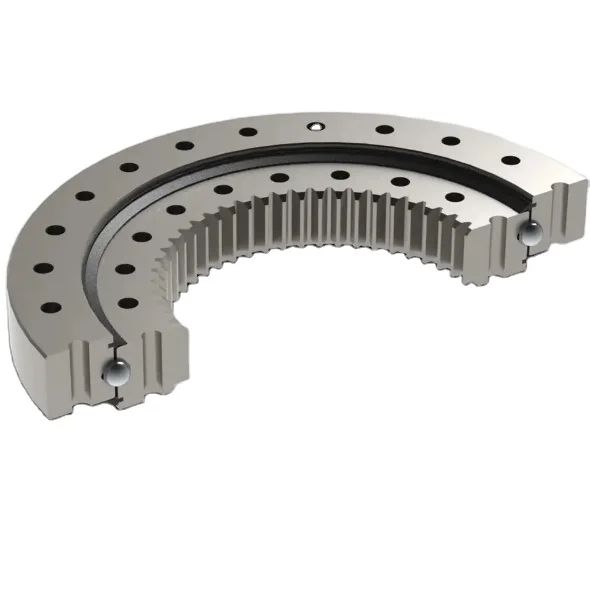 Professional Supply Rotary Table Double Row Slewing Bearing For Trailer