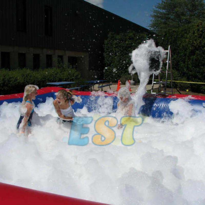 Inflatable Gym Foam Pit Outdoor Party Commercial Inflatable Foam Pit Large Inflatable Foam Party Rental Jumping Ball Air Pit