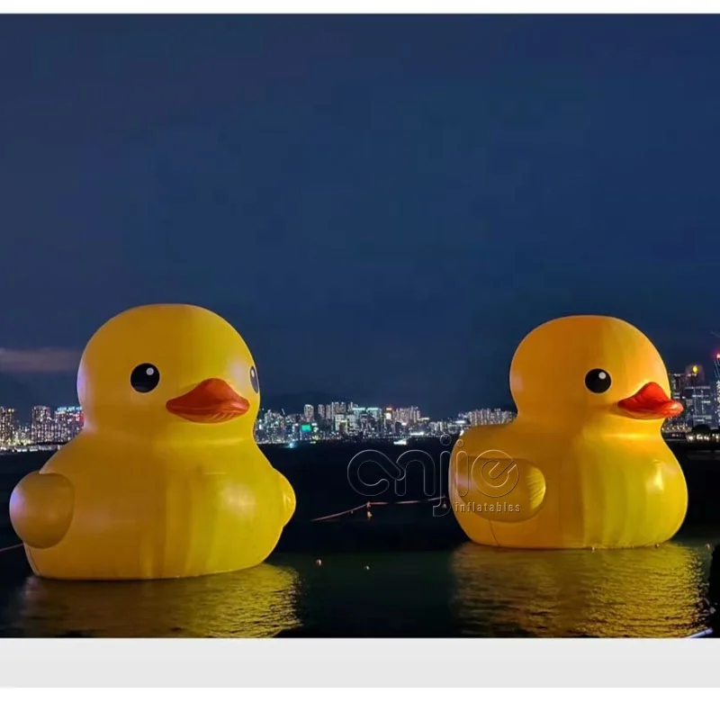 20ft 10m inflatable yellow duck cartoon float giant inflatable rubber duck for sale
