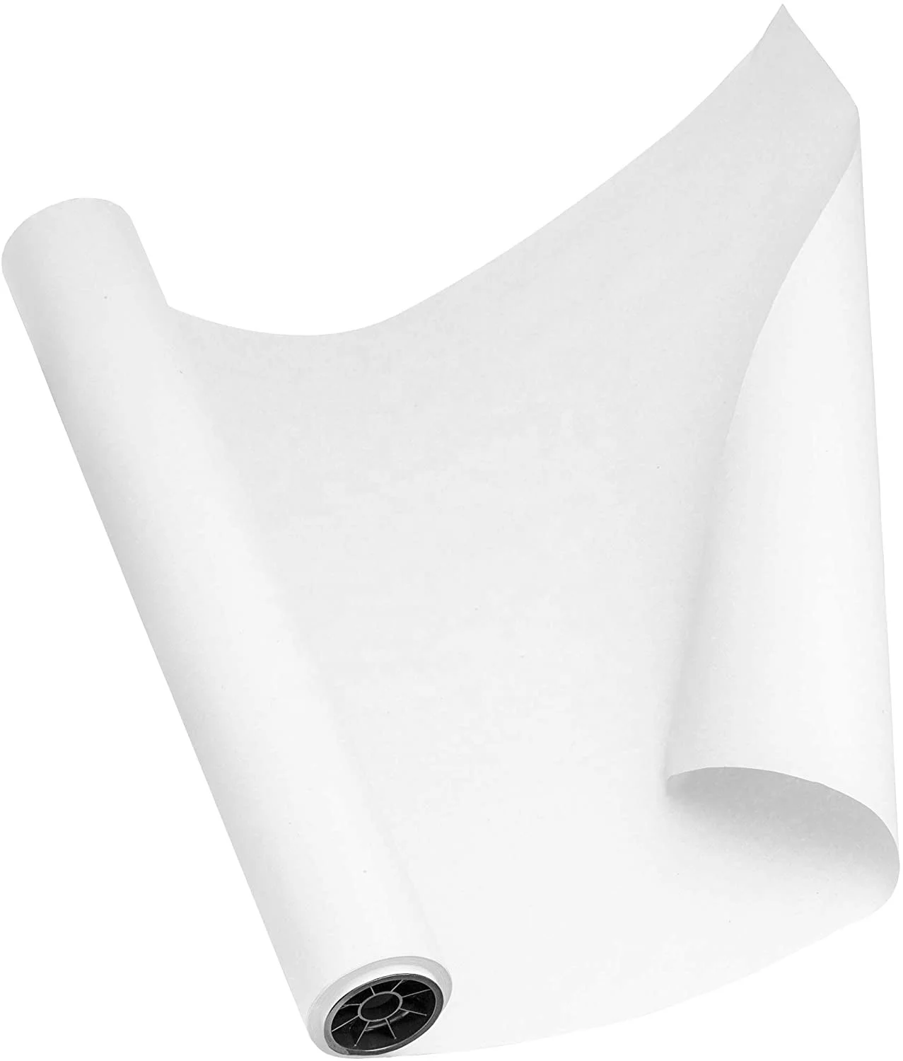 Unprinted Arts and Crafts Paper Roll White Kraft Paper Roll for Kids Crafts