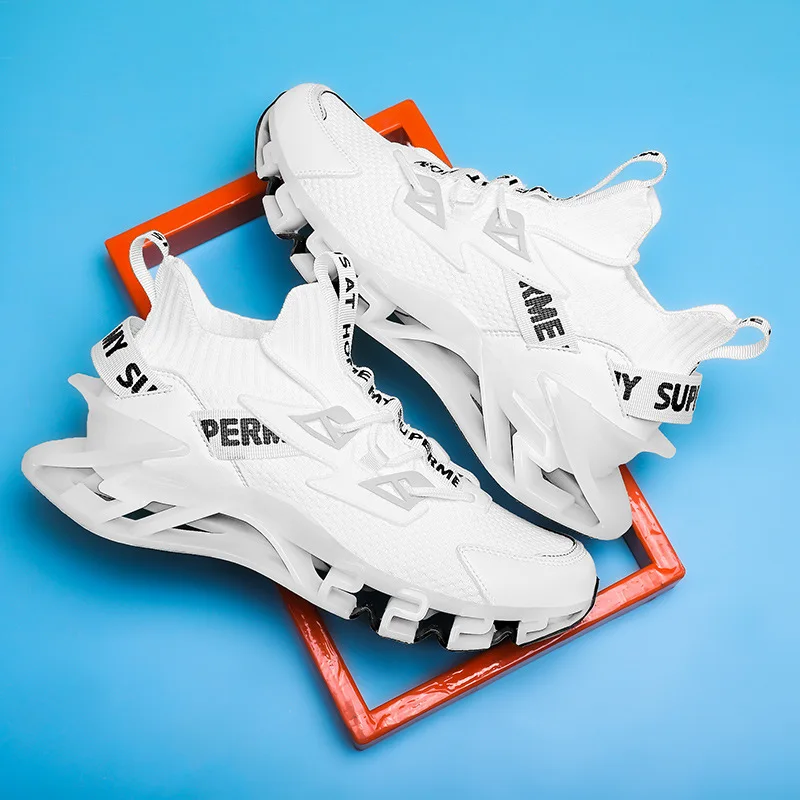 BIYATE Comfortable Men Fancy Sneakers Sport Runn New Arrivals Sport Shoes Support Custom LOGO Hot Sale Men Casual Shoes  Sneaker