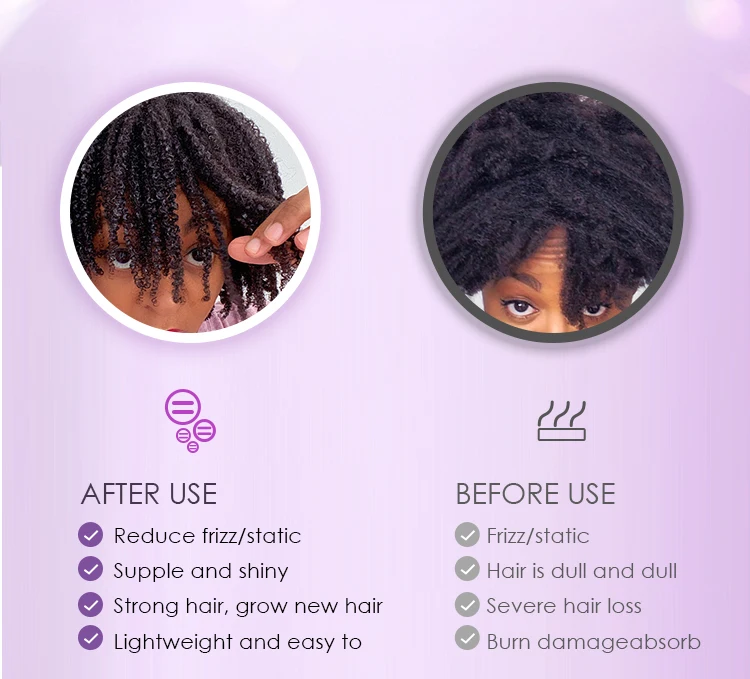 No Paraben Coils Shea Butter Hair Shampoo Set Natural Hair Care Products Hair Weave Shampoo No Brand