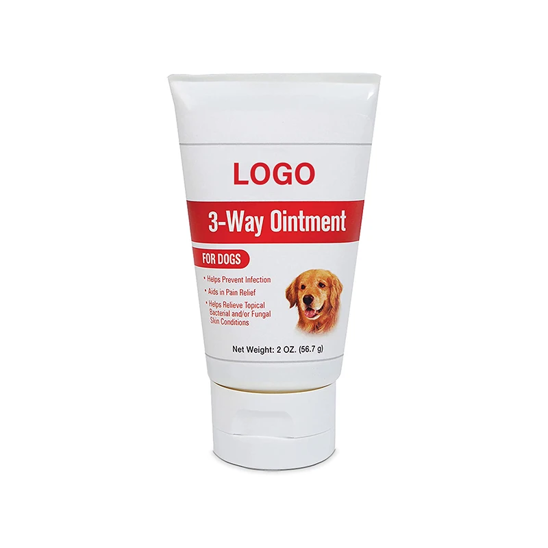 Private Label Prevents Infection For Dog Cuts Relieves Pain Dog Wound Care 3 Way Ointment Skin Conditions