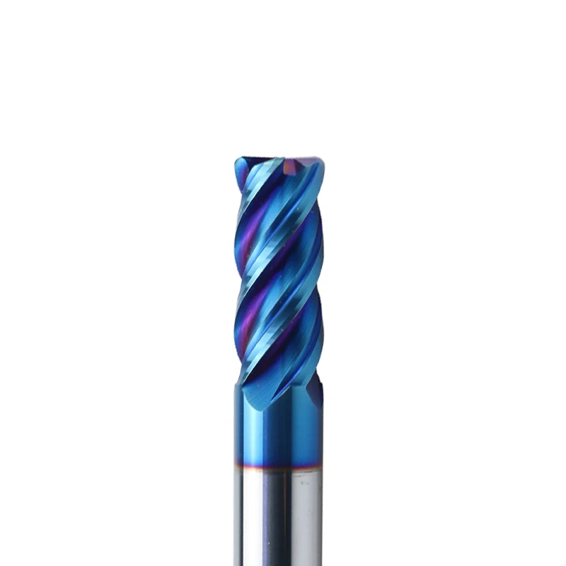 Factory Direct Hrc65 Solid Carbide 4 Flute 5mm Teper Cutters End Mill Cutter