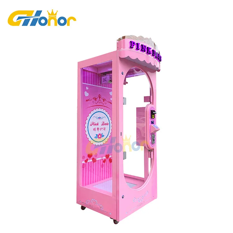 Fresh Design Lucky Clip Machine Series Scissor Machine Game Machine Transparent Clip Doll for Sale