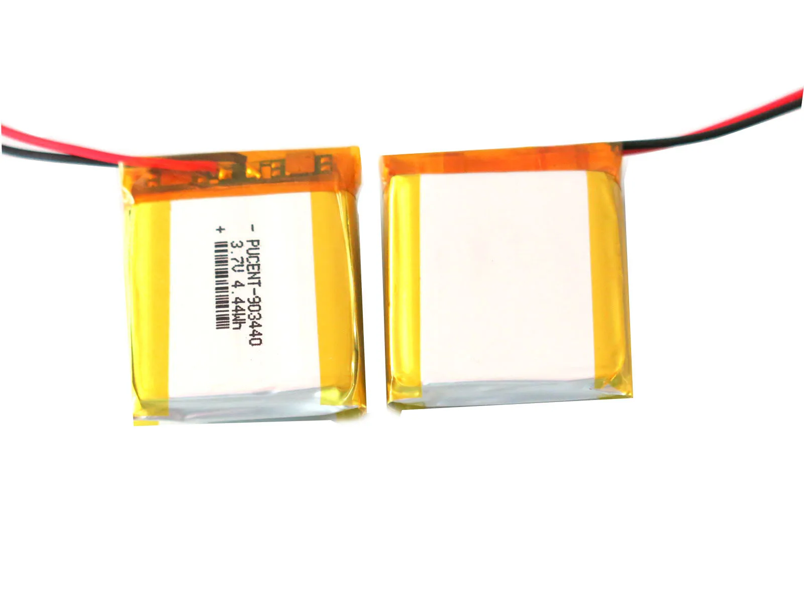 Wholesale custom high quality Lipo Li ion battery pack 903440 103040 lithium polymer battery 7.4V 3.7V 1200mAh 4.44wh battery