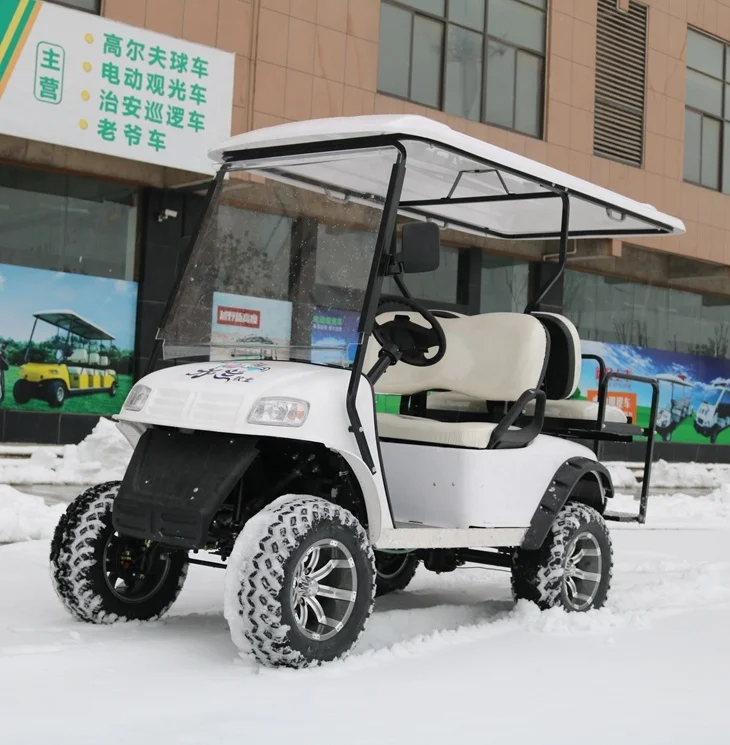 Китайский поставщик, Профессиональная внедорожная бензиновая охотничья тележка для гольфа на 4 человека, для продажи
