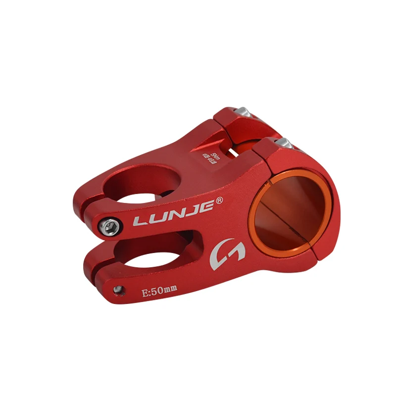 XT-A136 Black Red Blue 31.8-35mm Handlebar Stems Parts MTB CNC High Strength Light Weight Short Stem Downhill Mountain Bike Stem