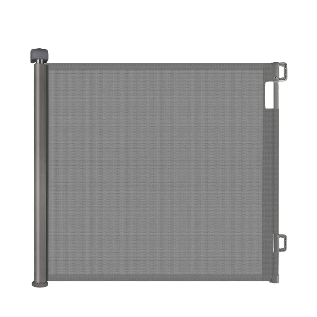 Wholesale Retractable Outdoor No Threshold Pets Child Baby Safety Gate For Door Stairs Doorways