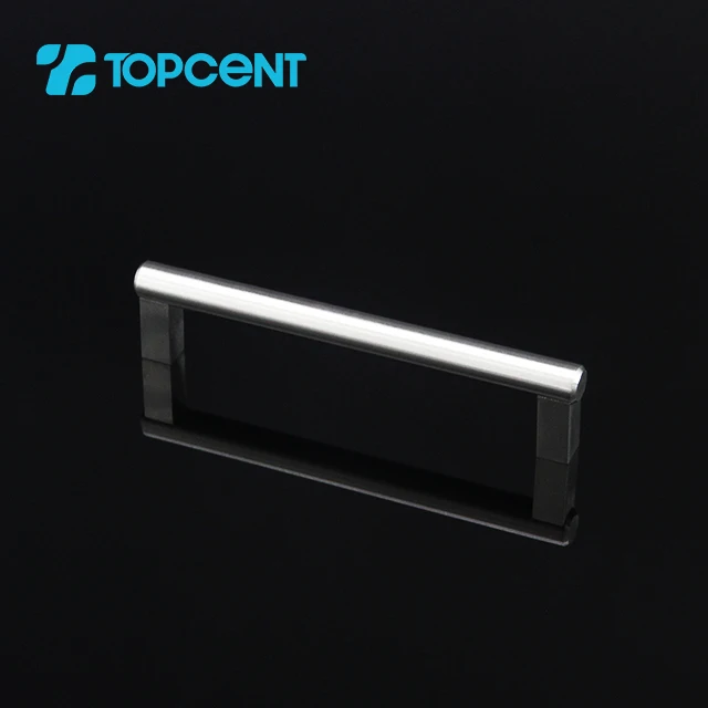 TOPCENT Hardware brushed satin nickel Door Pull kitchen cabinet Handle