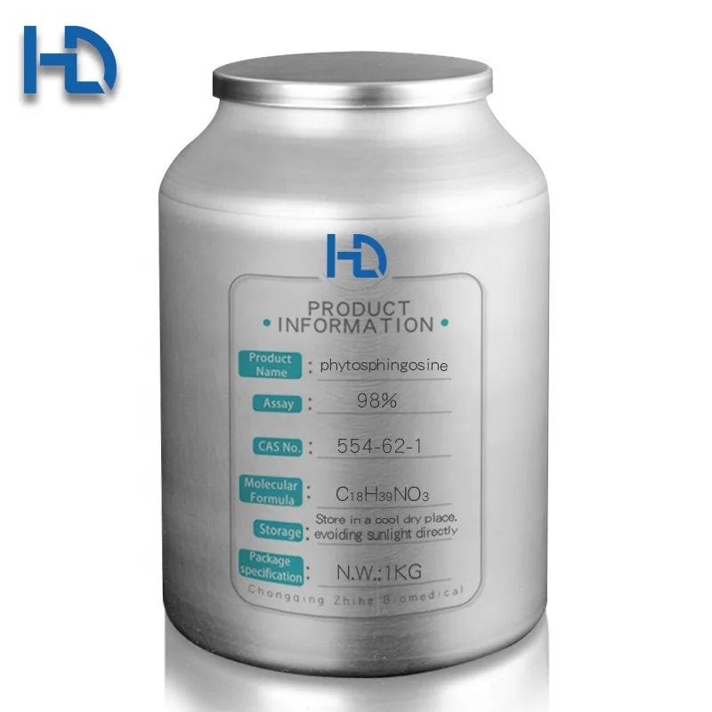 Wholesale White High Purity 98% Chemical Cas No.554-62-1 Phytosphingosine Powder