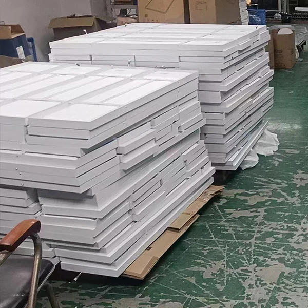 60x60 600x600 40w Ceiling Surface Led Panel Slim Square Frame Flat Backlit Led Light Panel