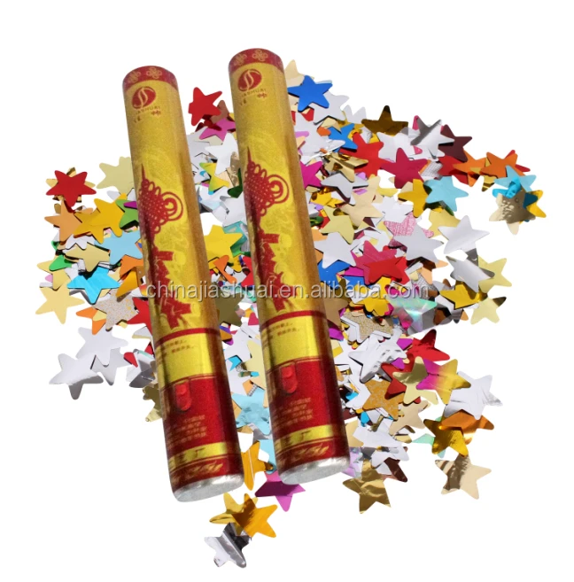 Popular Design Cannon Confetti Biodegradable Custom Party Popper Wholesale Spring Confetti Poppers