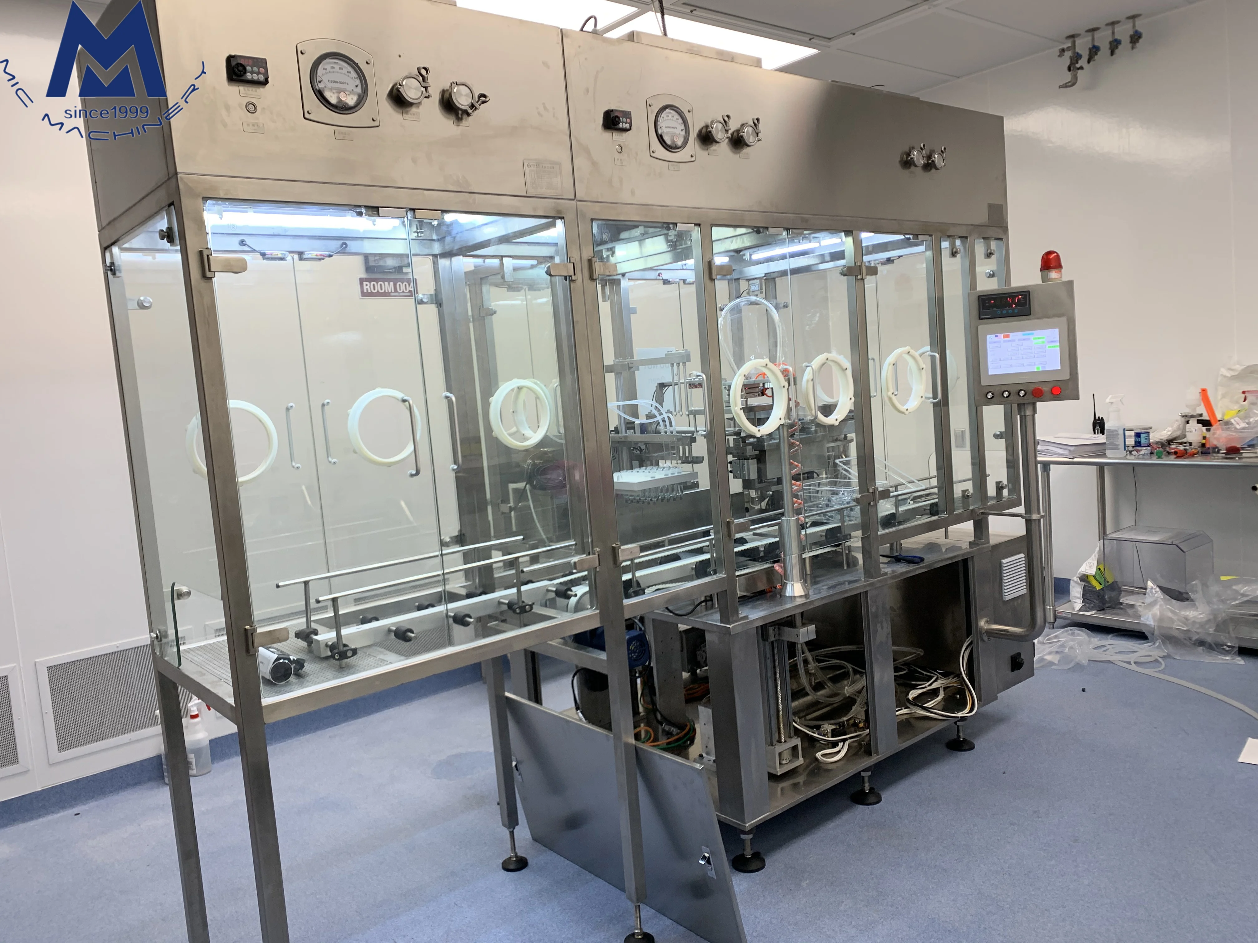 Automatic high speed line 1cc prefilled nest filling and closing syringe assembly machine