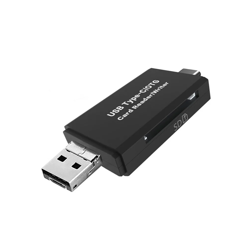 
3 in 1 OTG extensible USB flash Drive Micro Tf Card Reader for Lightning usb Micro USB interface 