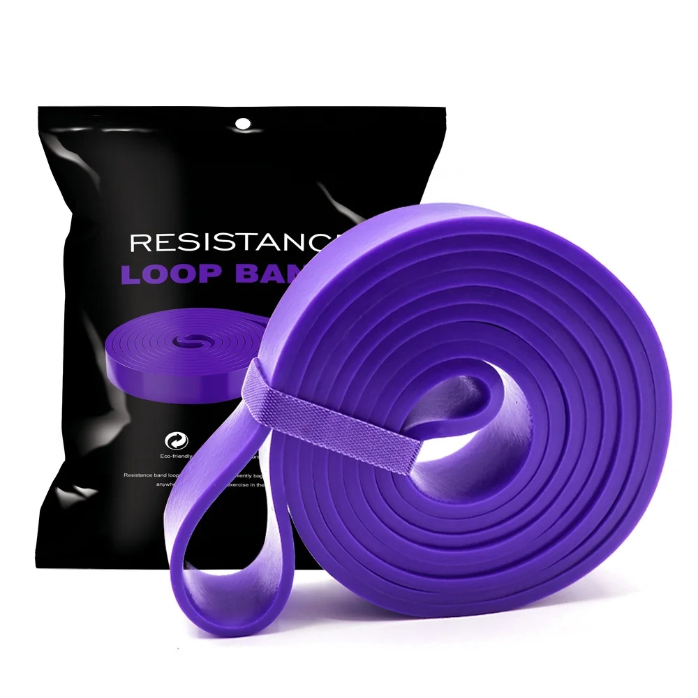 Custom Private Latex Fitness Exercise Latex Pull Up Loop Resistance Band Set
