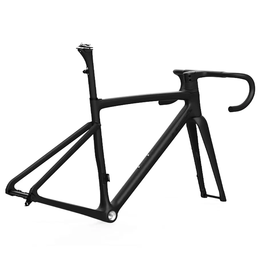 Inner Cable Rigid Fork T800 Carbon Fiber Road Bike Frame 700c Wheels Disc Brake Bicycle Frame