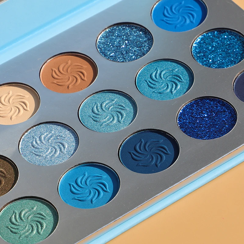 B15 изготовленный на заказ свой собственный бренд веганских материалов Make Up высокий пигмент для палитры теней век от частной марки 15 видов цветов Палитра