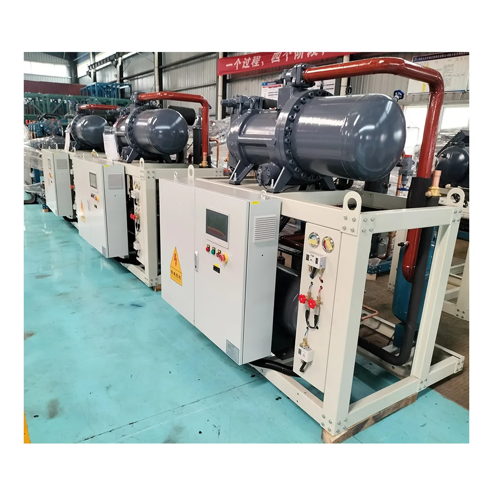 screw compressor air cooled condensing unit for vegetable cold storage room