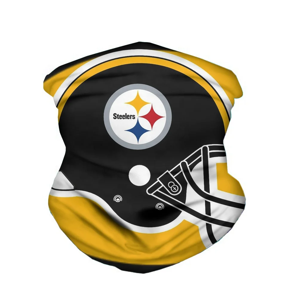 Hot Sale NFL football fashionable saint steeler Club Team Nech Gaiter Facemask Green Bay Packers face cover faceMask