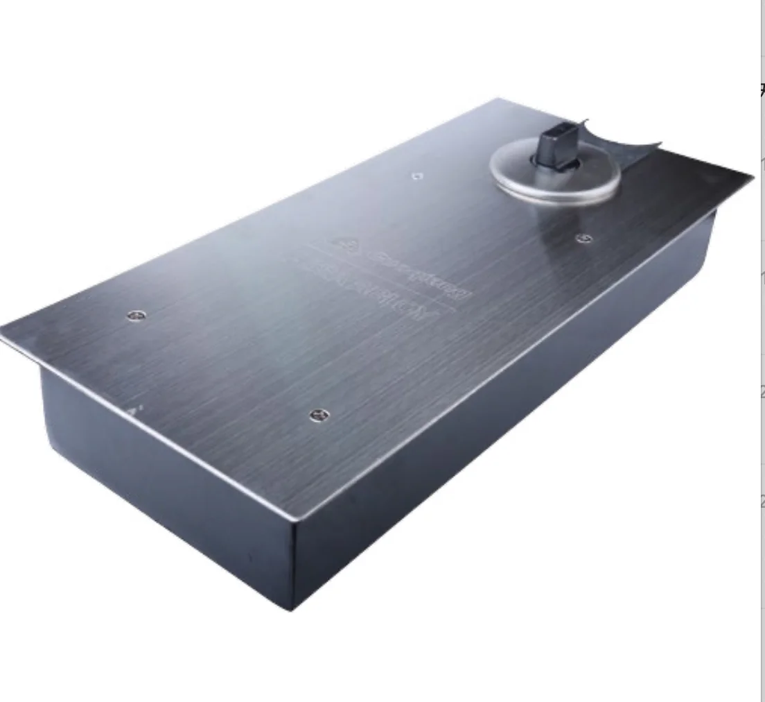 Double action stainless steel glass door floor spring hinge