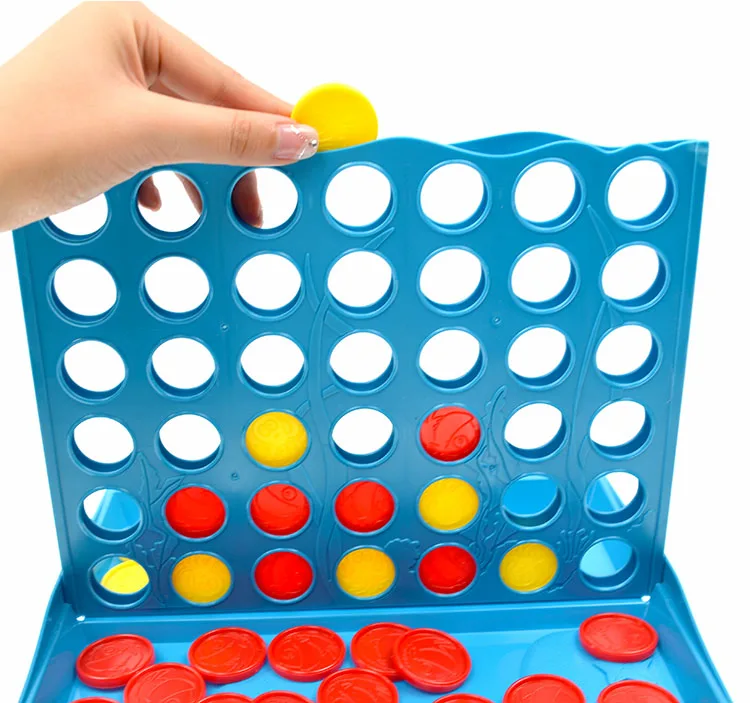 Big Size Four With Chess Kids Early Educational Toys 1 Set Toys-Bingo Line up 4 Game for Children