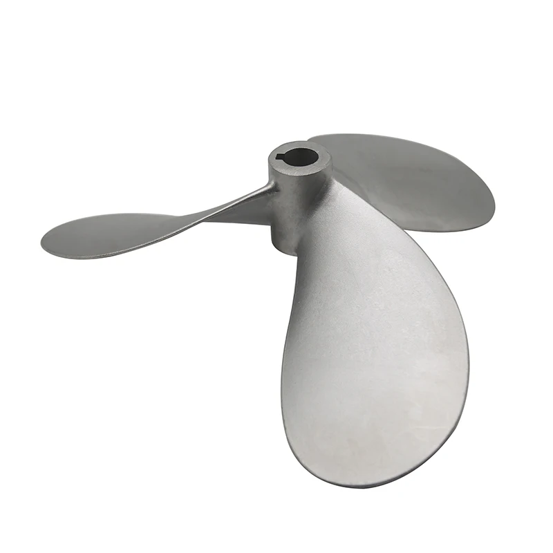 Custom manufacturer ss316 stainless steel investment casting marine propeller