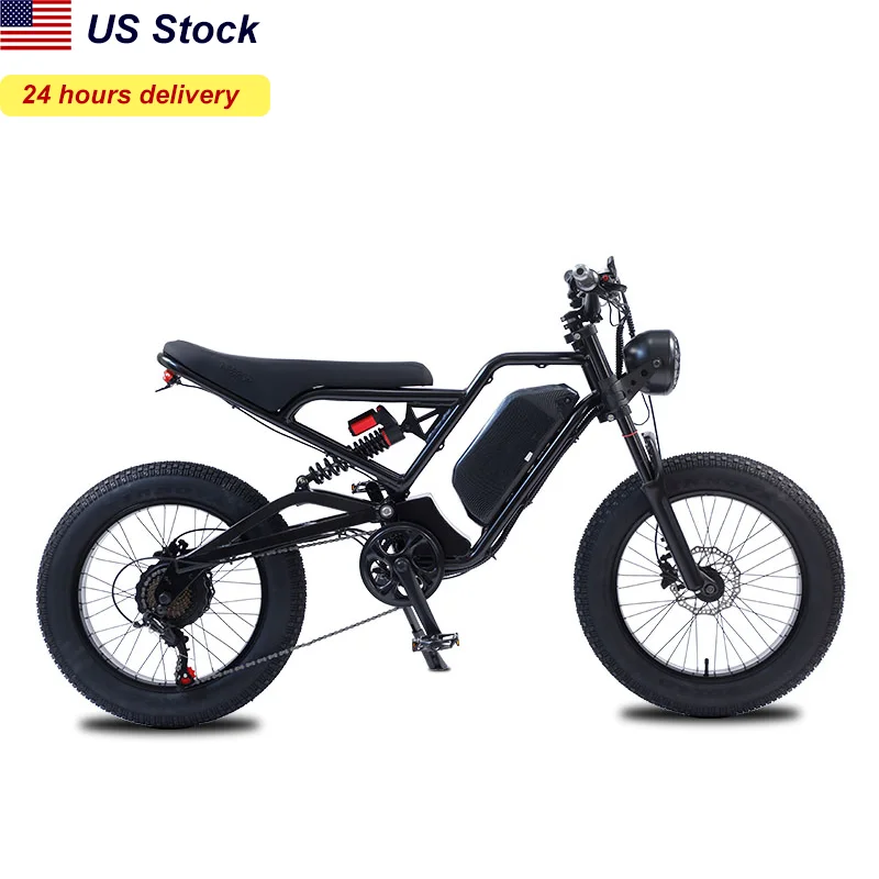 adult mountain full suspension ebike e offroad stealth bomber off-road motorcycles 48v 1000w 1500w 2000w  electric dirt bikes