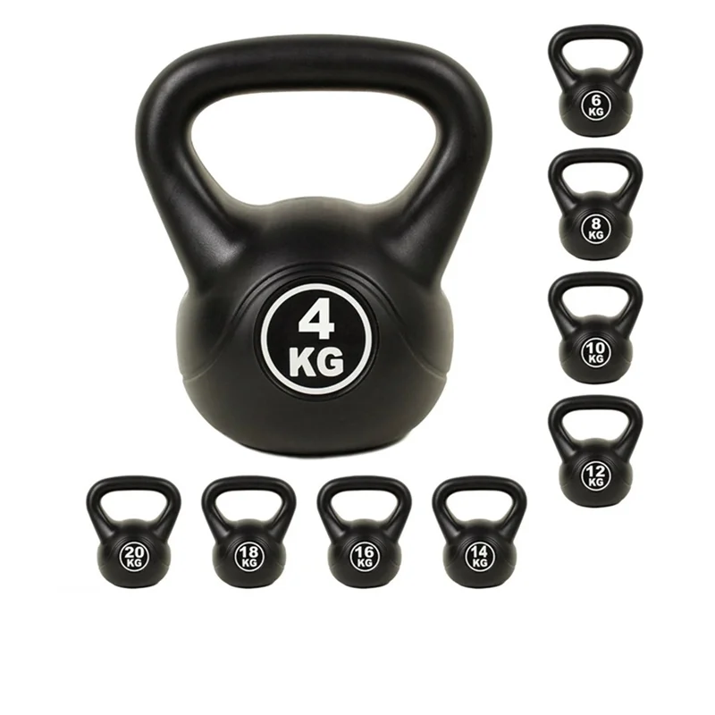 
hot sale Kettlebells Adjustable Weight Bodybuilding Strength Training No-Slip Double Ear Handle Portable Yoga Workout Equipment 