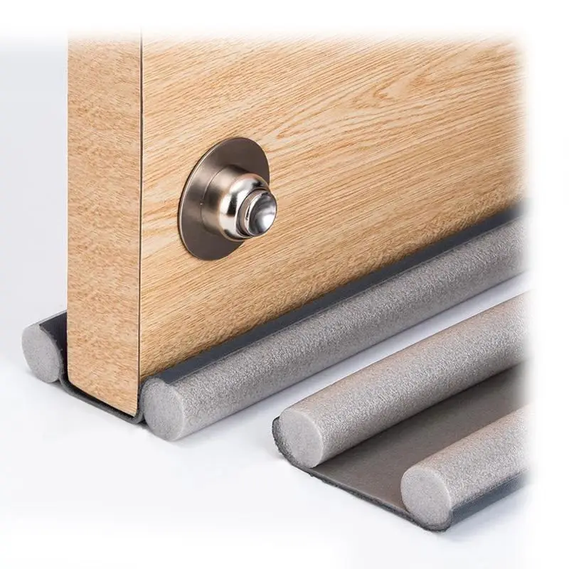 Room Weather Guard Wind Dust Threshold Door Draft Flexible Door Bottom Seal Strip Stopper Strip