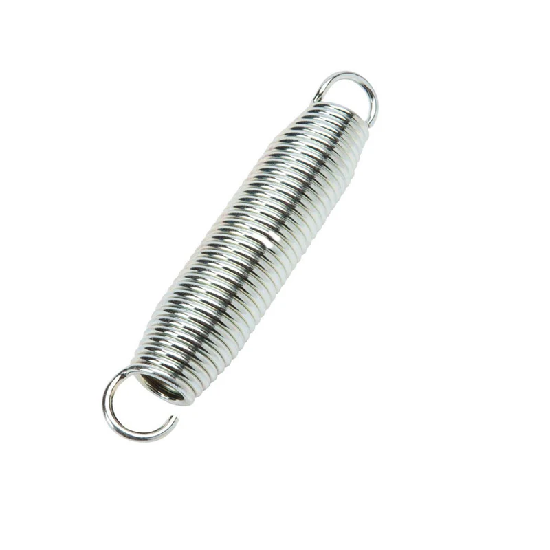 Customized Stainless Steel Long Double Hook Tension Spring For Recliner