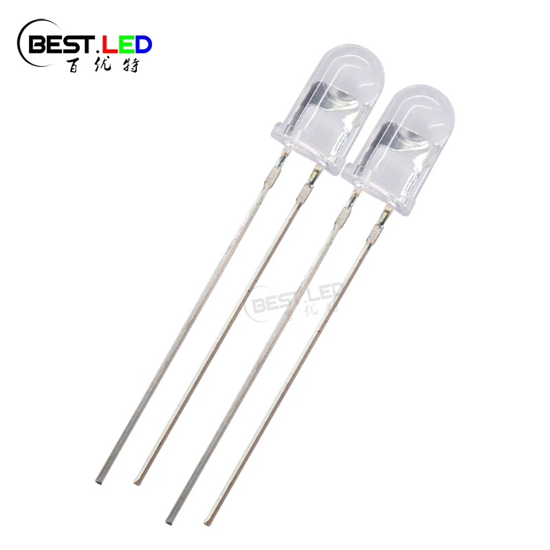 Super Bright Through-hole LED 450nm 460nm 465nm 470nm DIP LED 5mm Clear Blue LED Lights