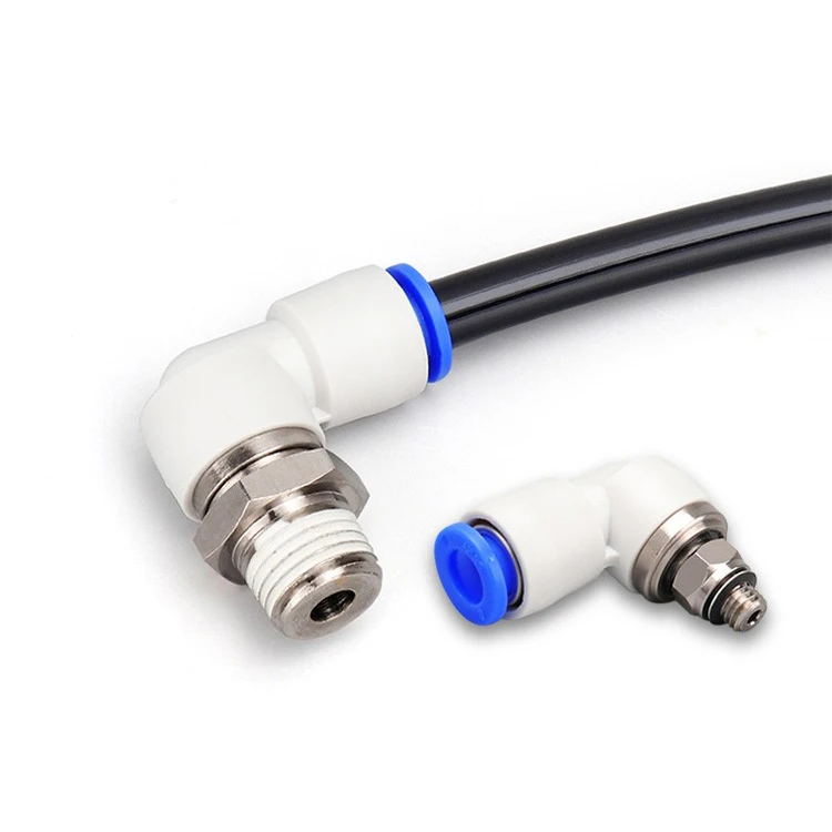 SMC type high-speed rotating tracheal joint KSH/KSL04/06/08/10/12-M5/M6/01/02/03/04S KSH/KSL Rotary fittings with ball bearing