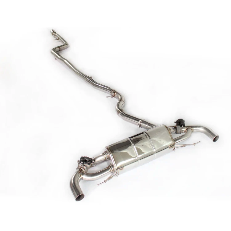 performance automotive exhaust 304 stainless steel exhaust pipes muffler Catback For BMW 325/330 G20/G28 2.0T B48 2020-2023