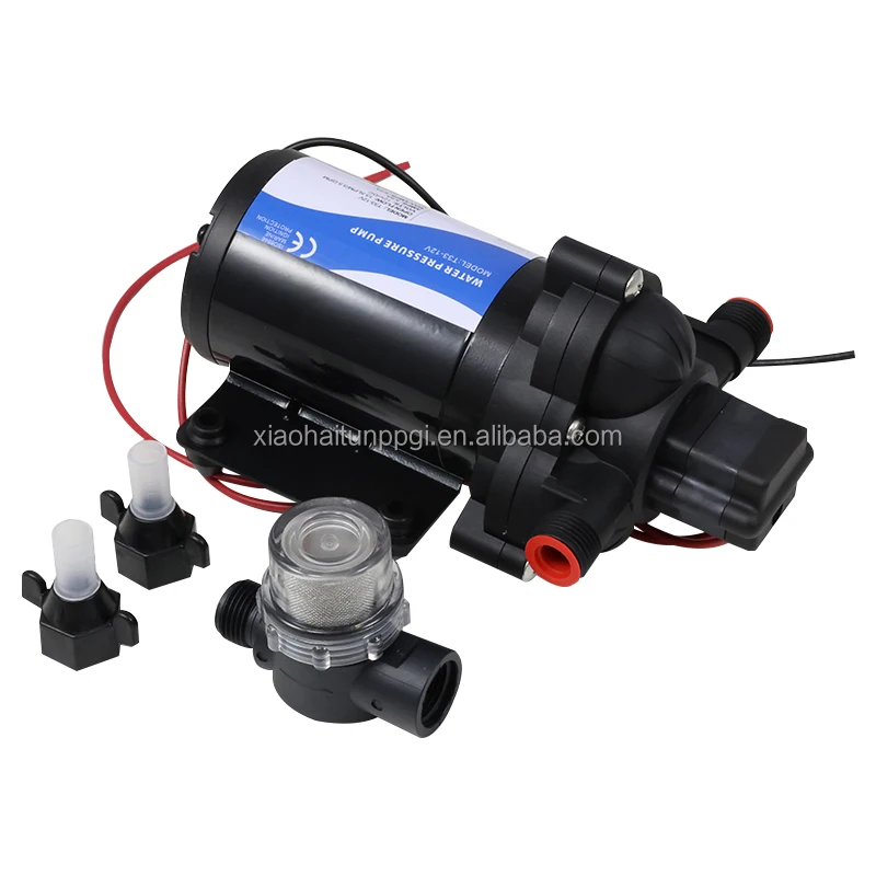 Little Dolphin 12 Volt 24 Volt  High Pressure Electric Diaphragm Water Pump for Agriculture Marine