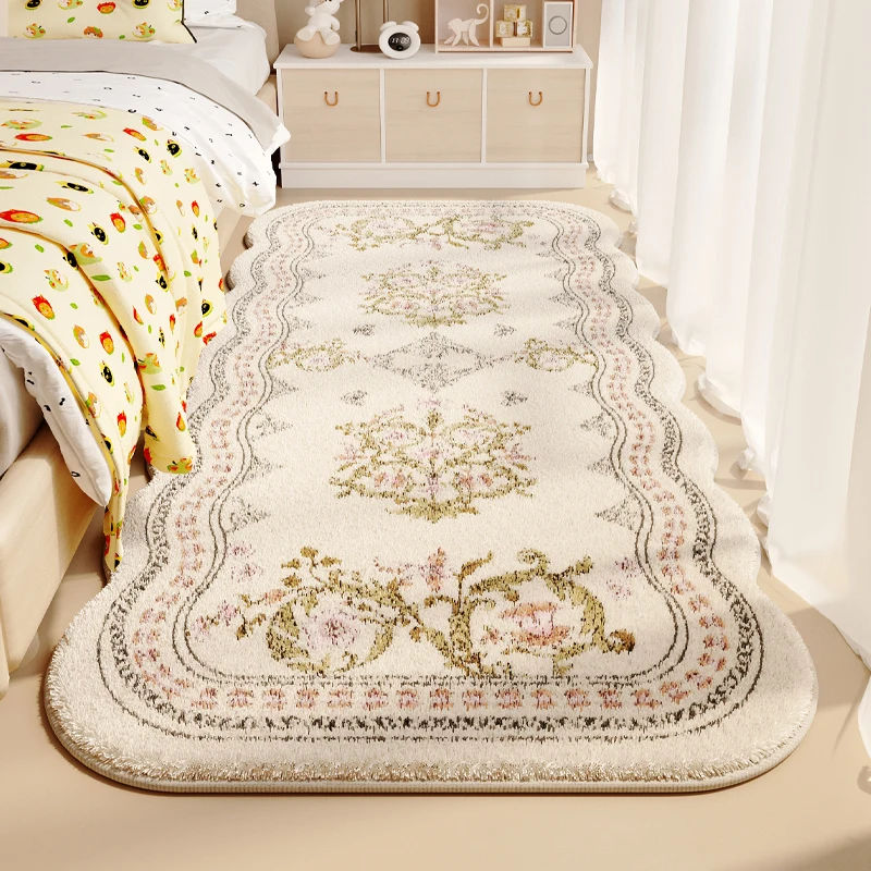 High sense non-slip floor mat Long plush mat machine washable