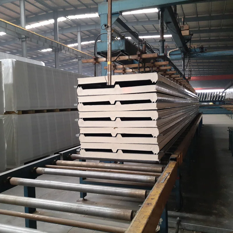 Wholesale Fireproof Aluminum Foam PU Sandwich panel Metal Siding for Houses