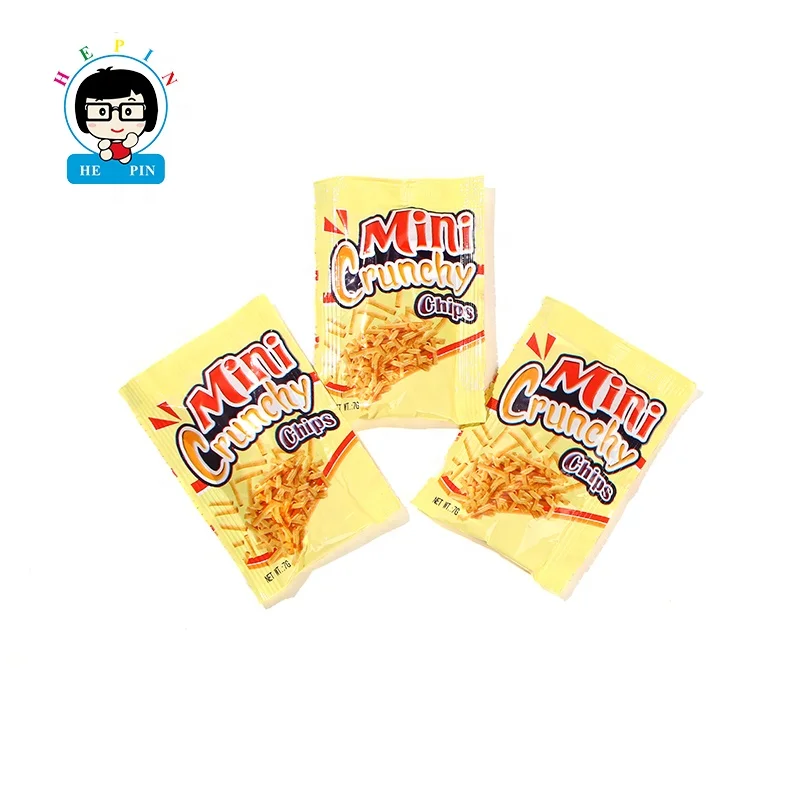 Hot Sell Mini Spicy Salty Crunchy Chips Delicious Potato Crispy Chips Leisure Snacks For Kids