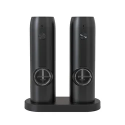 Salt And Pepper Grinder Set Spice Bottle Black Electric Mill Pepper Grinder