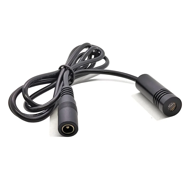 Factory offer 520nm1mW cross laser module 12X40mm adjustable focus green laser module head