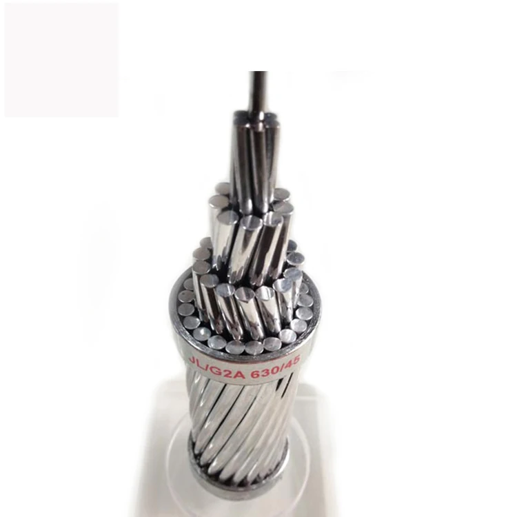 Bare Aluminum aacsr acaar acscsr aw gsw conductor DIN 48204 / BS 215 / Canadian / ASTM / IEC1089 Standard