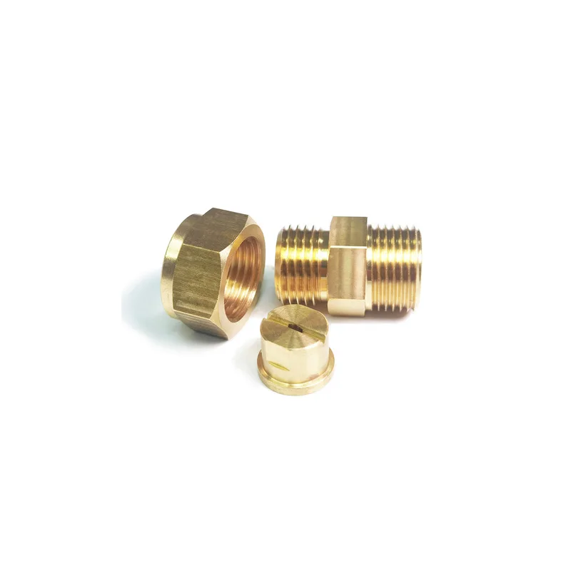 custom brass C3604 H59-1screw and nut CNC machining milling turning spare parts